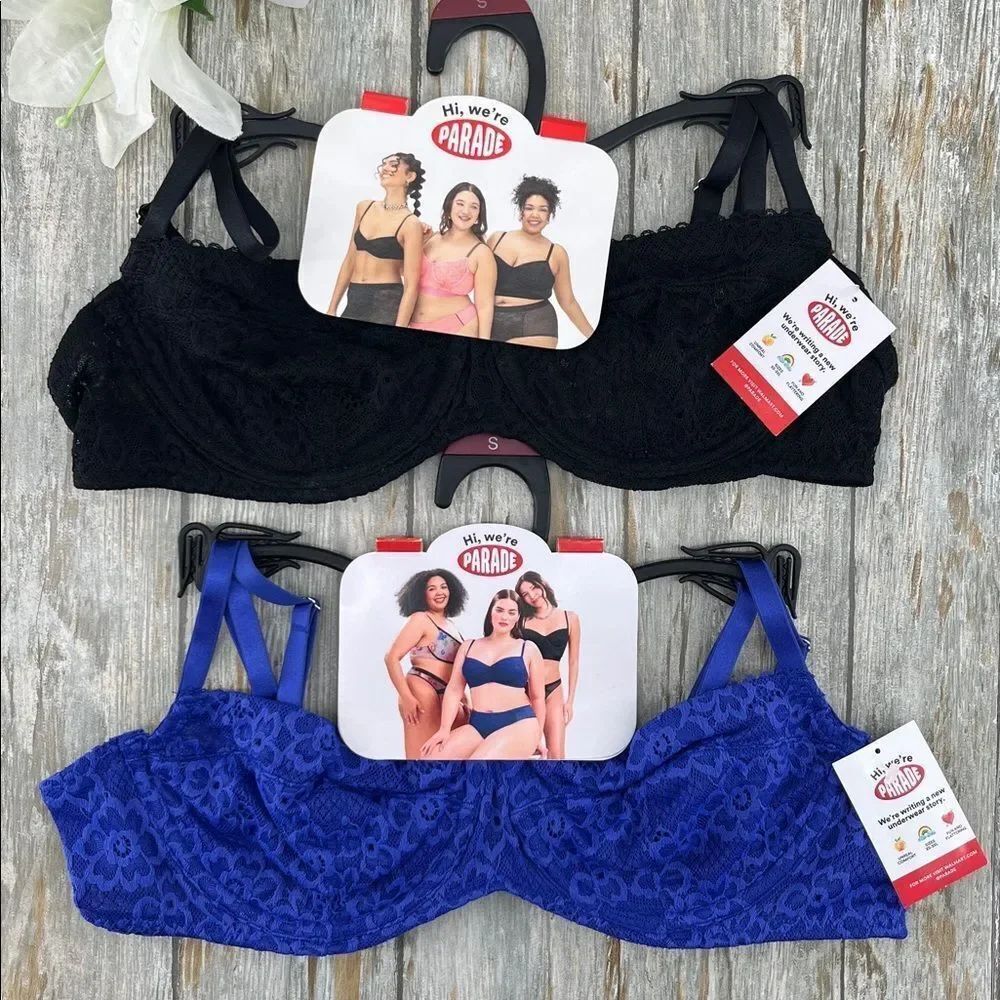 Parade Lace Balconette Bra 2-Pack Size S